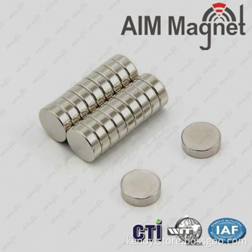 N35 D15 x 15mm Neodymium Magnet